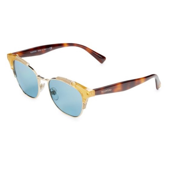 NWOT VALENTINO 51MM Round Sunglasses - Picture 1 of 10